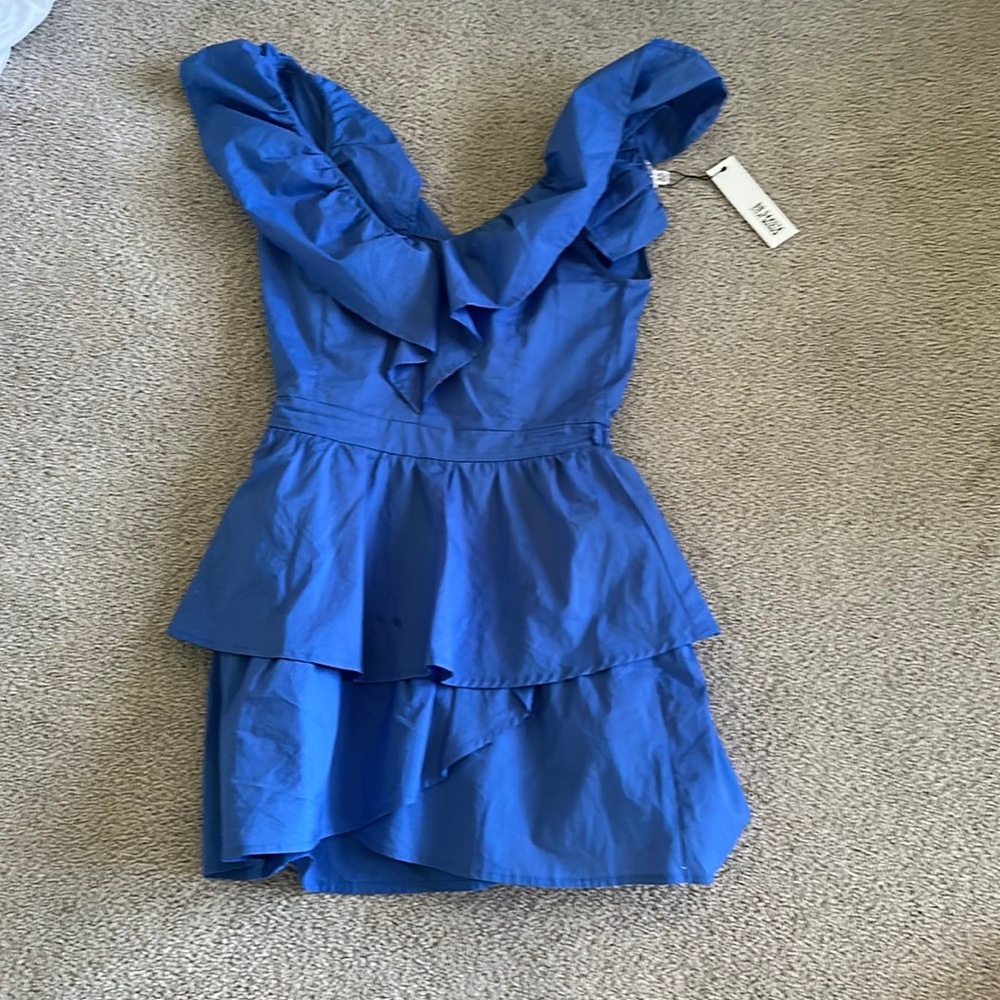 Blue dress
